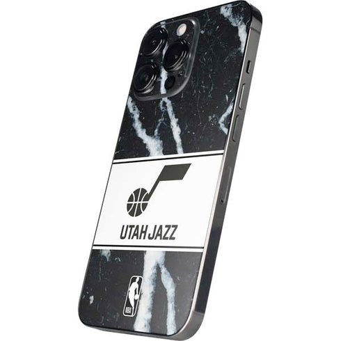 NBA Utah Jazz Marble iPhone 16 Pro Skin